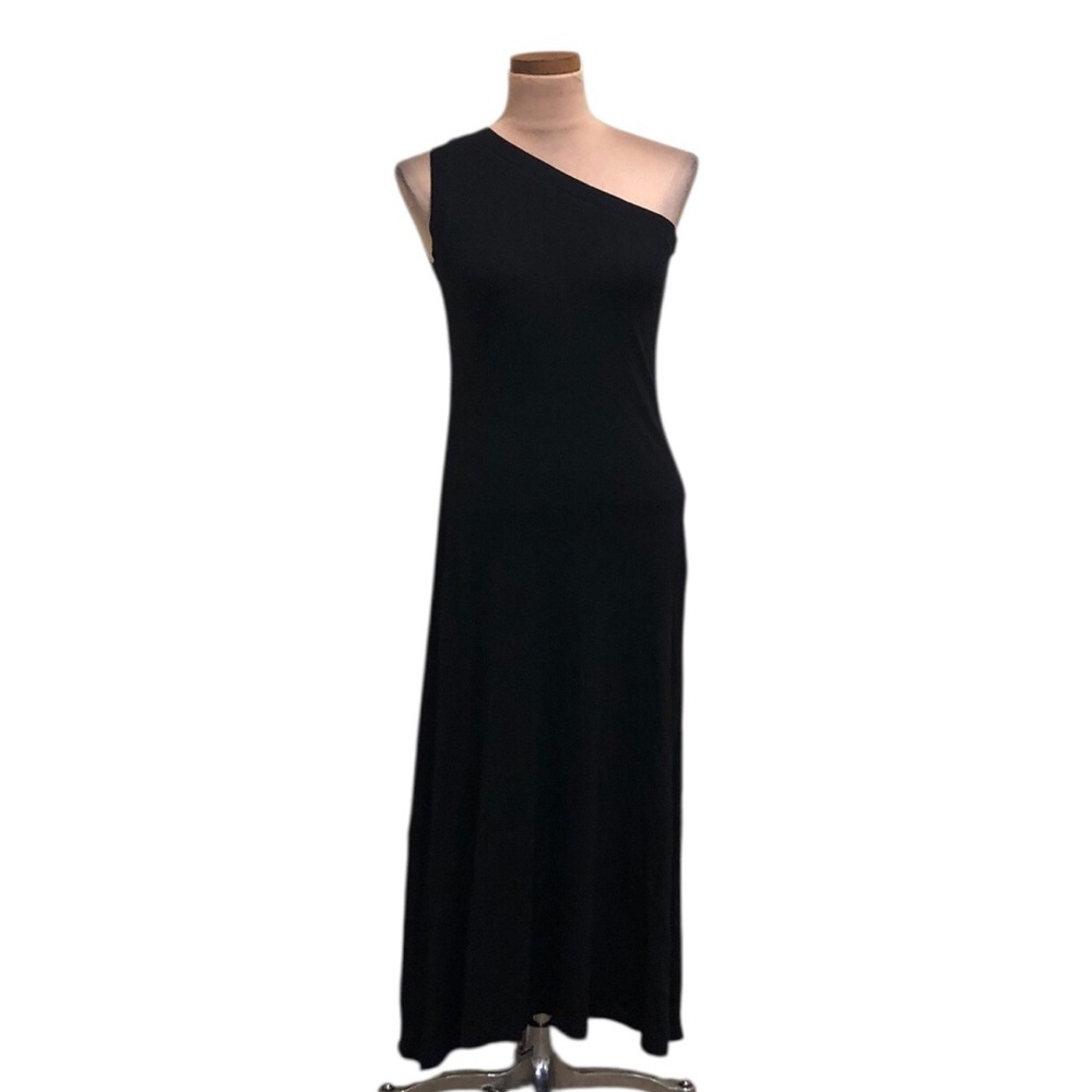 Rosetta Getty Tank Midi Dress Size Small Black